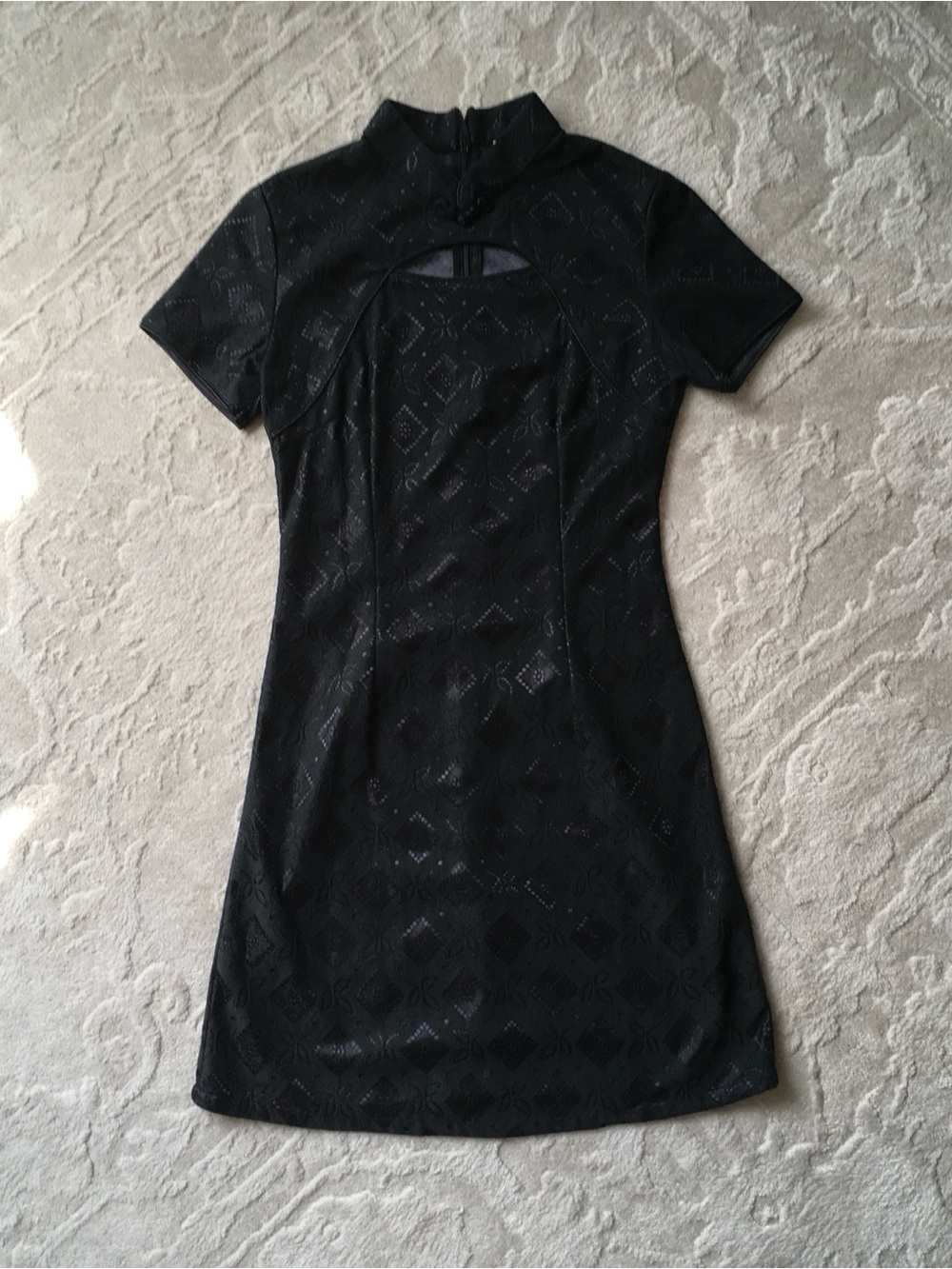 Beth and Brian Qipao Black Dress